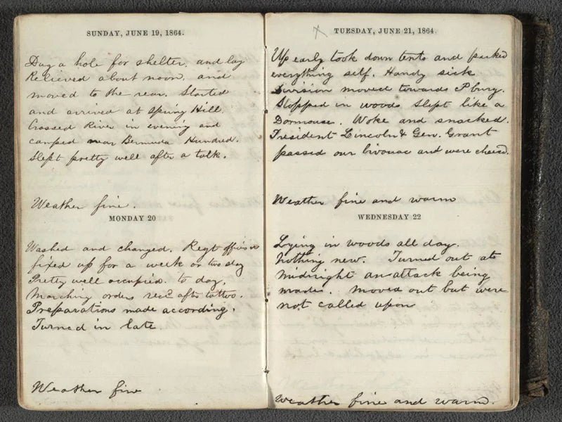 Civil War diary of Christian Fleetwood - All About Journaling Blog