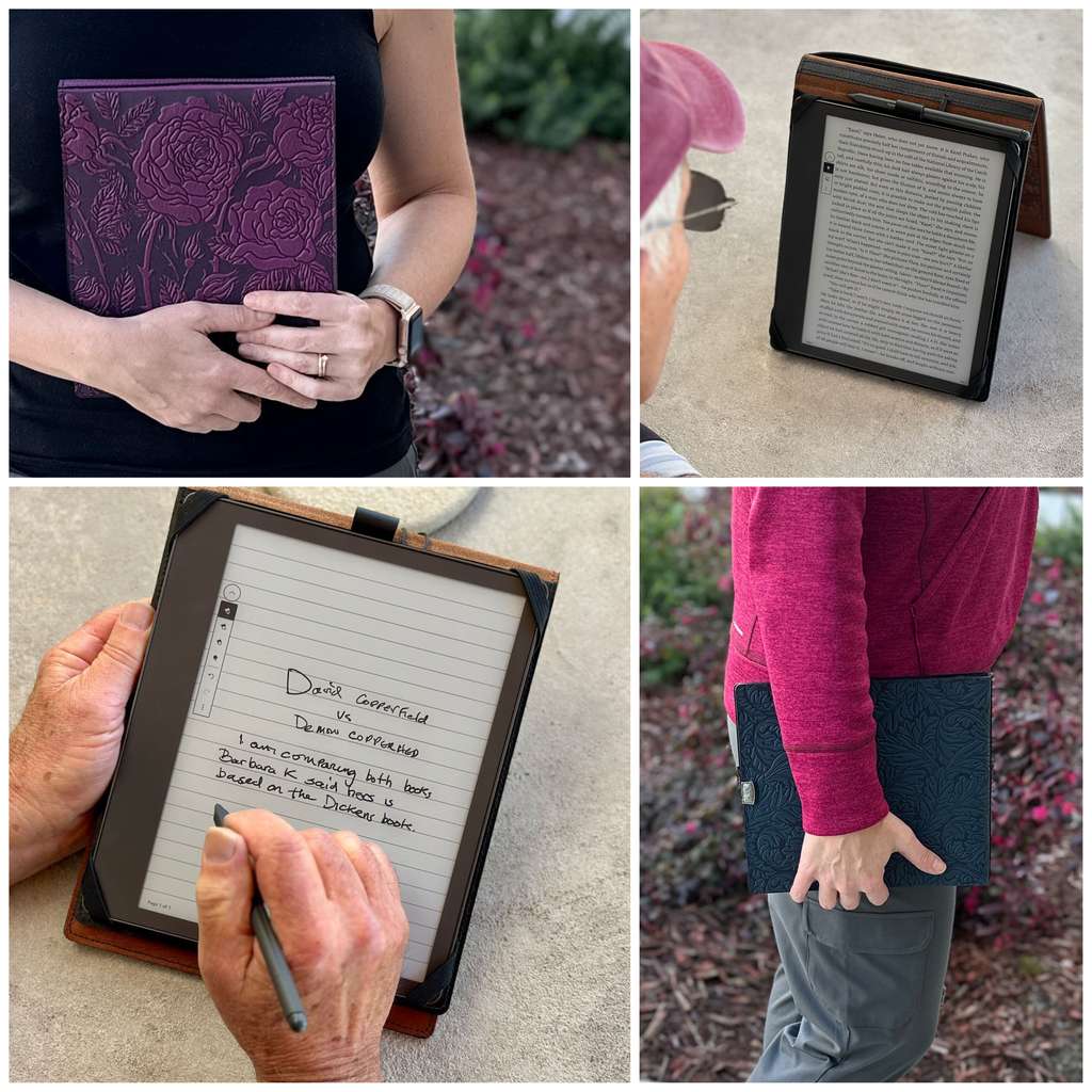 Leather Kindle Scribe Covers - Oberon Design