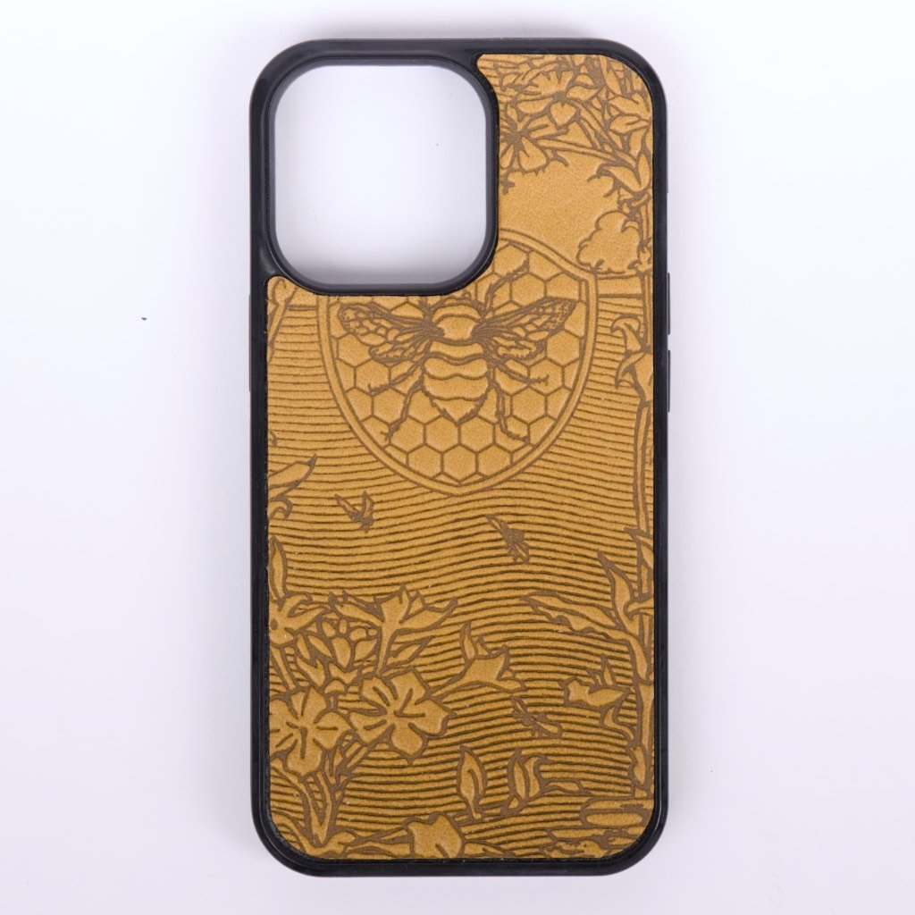 Oberon design iphone case in bee garden