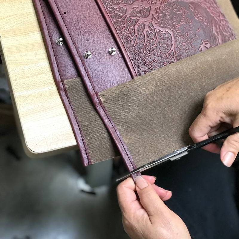 Everyday Tote production Oberon Workshop