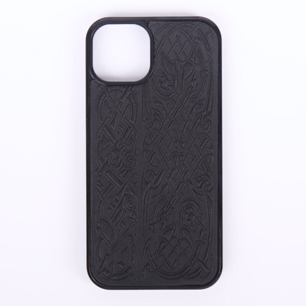 Oberon iPhone Case, Celtic Hounds SECOND in Black