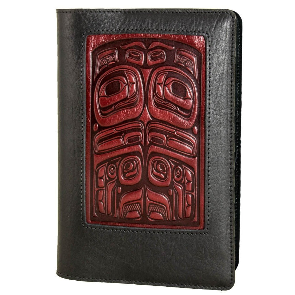 Oberon Design Leather Refillable Icon Journal Cover, Totem