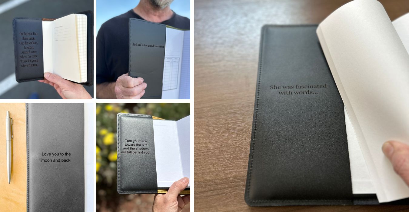 Personalized Leather Journals and Notebooks