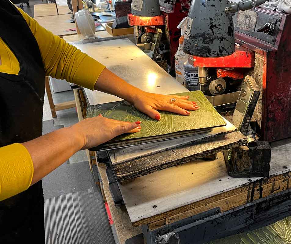 Journal production Edge Dye station Oberon Shop