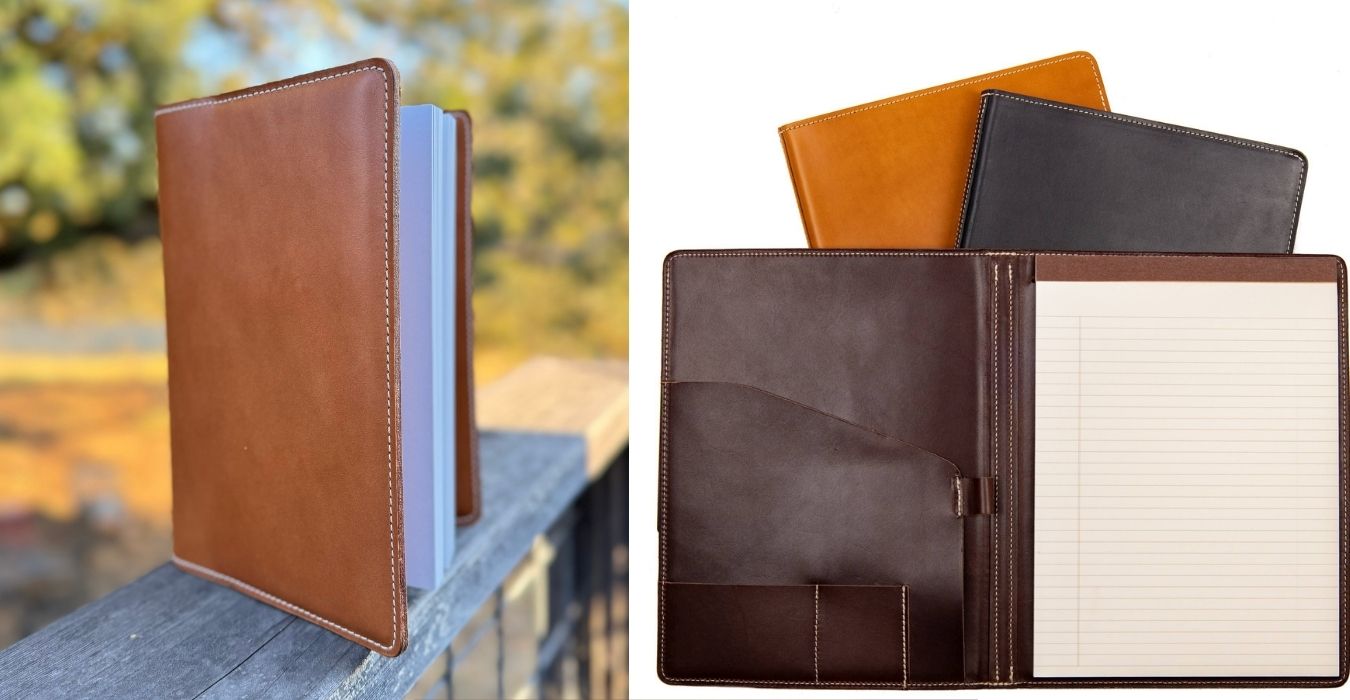 Vintner Collection leather Journals and Portfolios banner
