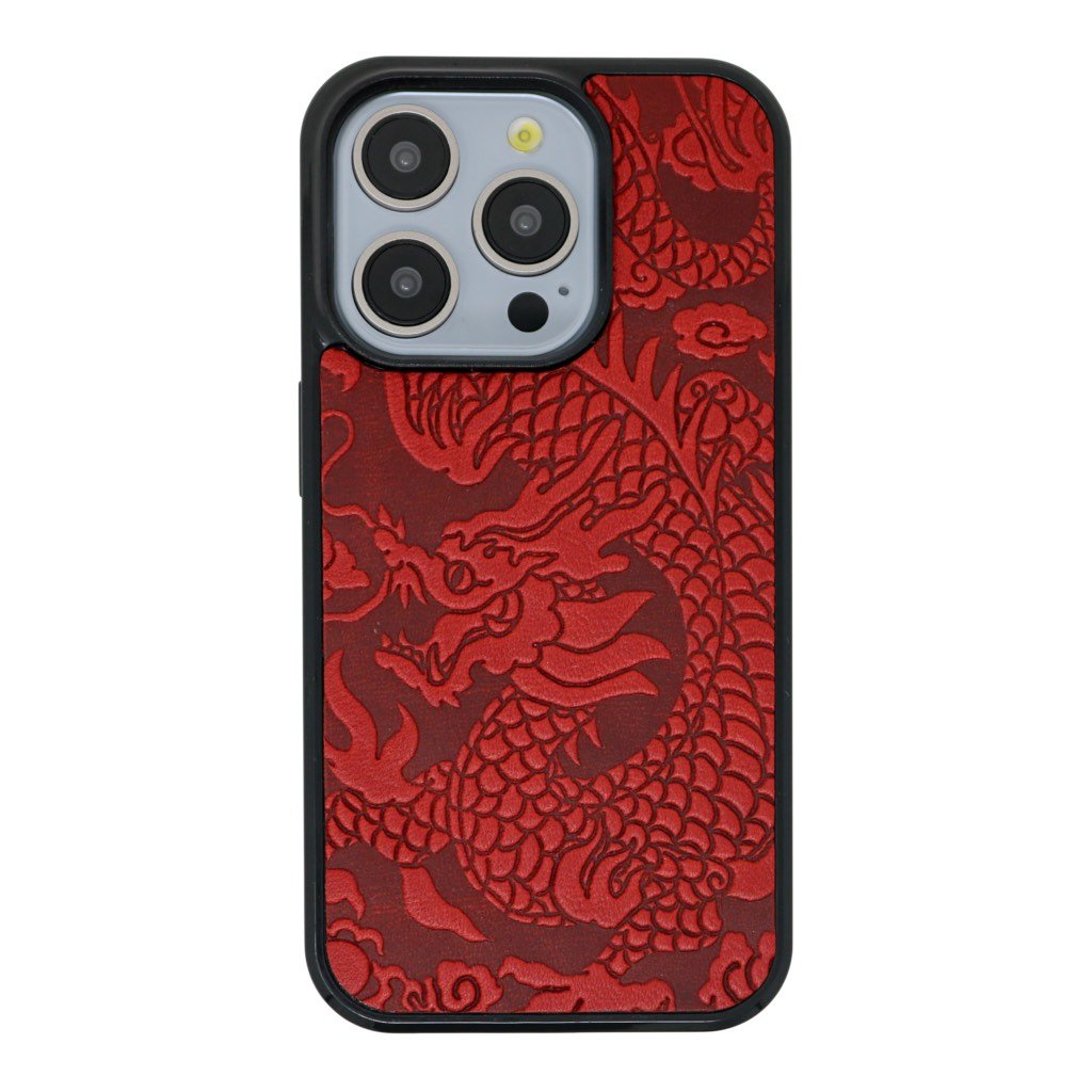 Oberon Design iPhone Case, Cloud Dragon in Red