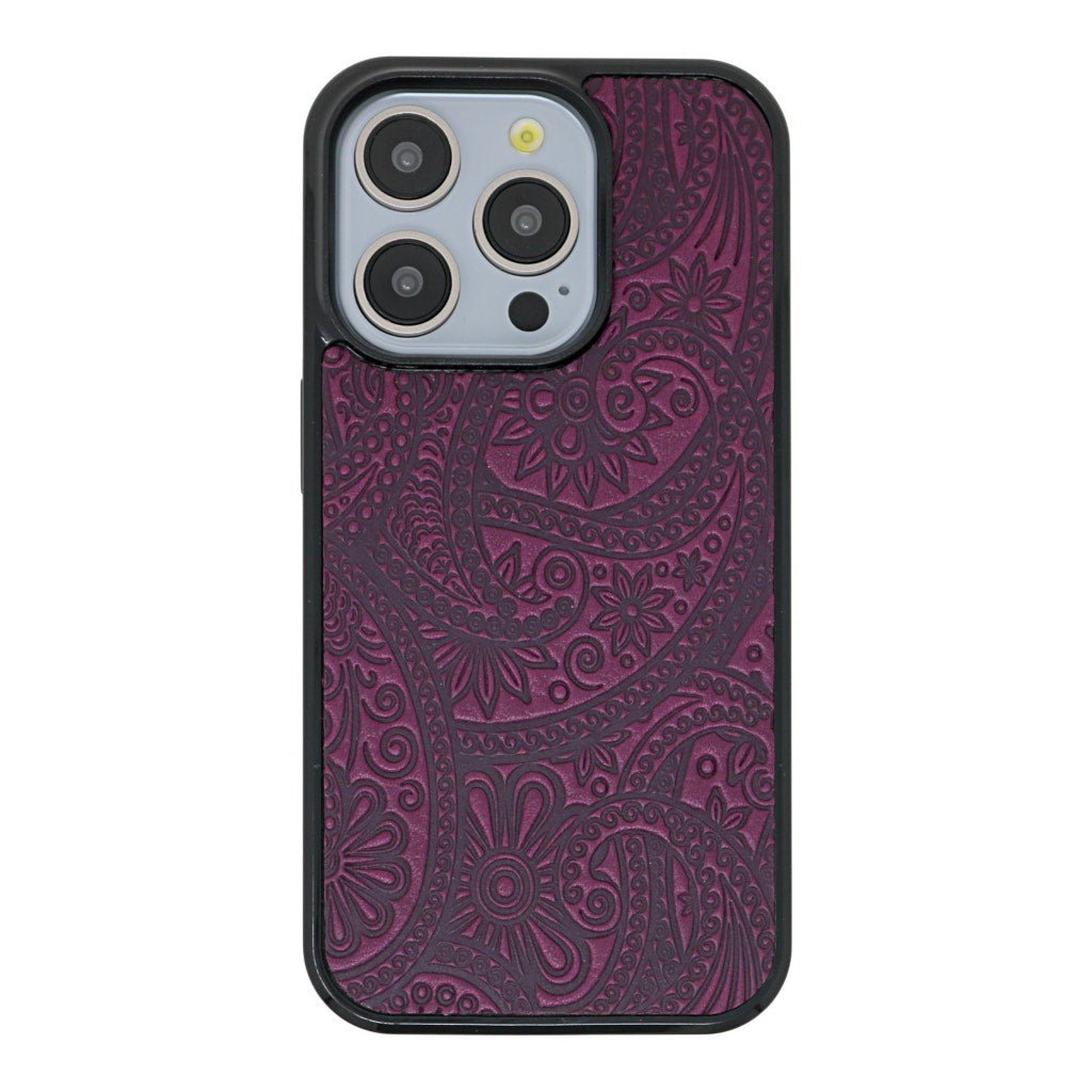 Oberon Design iPhone Case, Paisley in Orchid