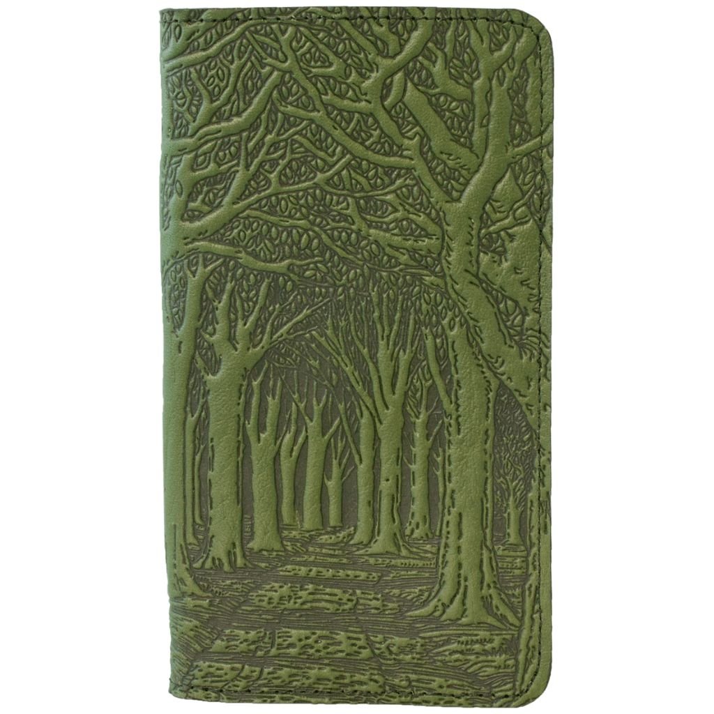 Checkbook Cover I Avenue of Trees in Fern