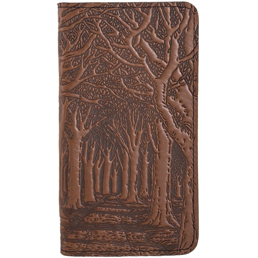 Checkbook Cover I Avenue of Trees in Saddle