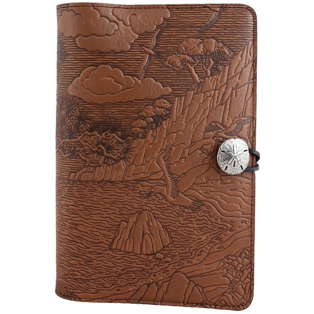 Leather Refillable Journal Notebook, Cypress Cove