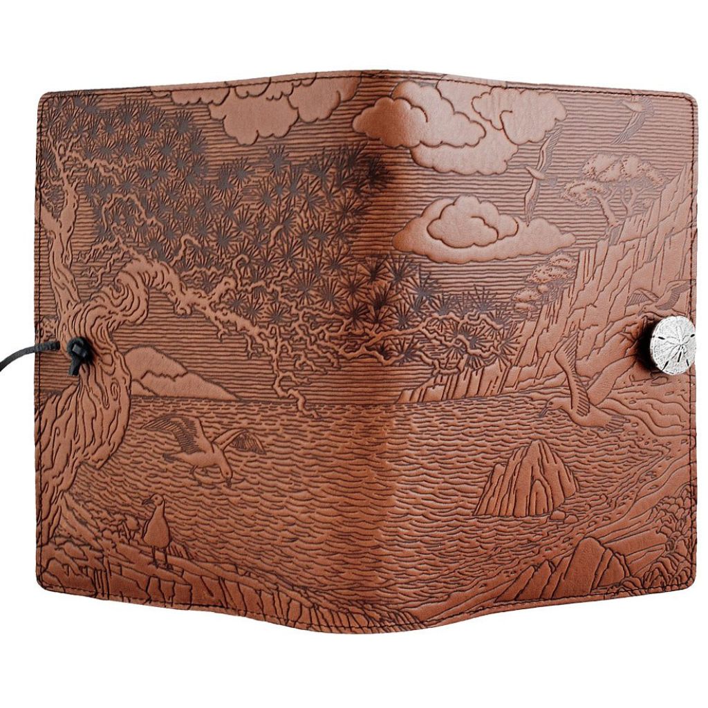 Leather Refillable Journal Notebook, Cypress Cove