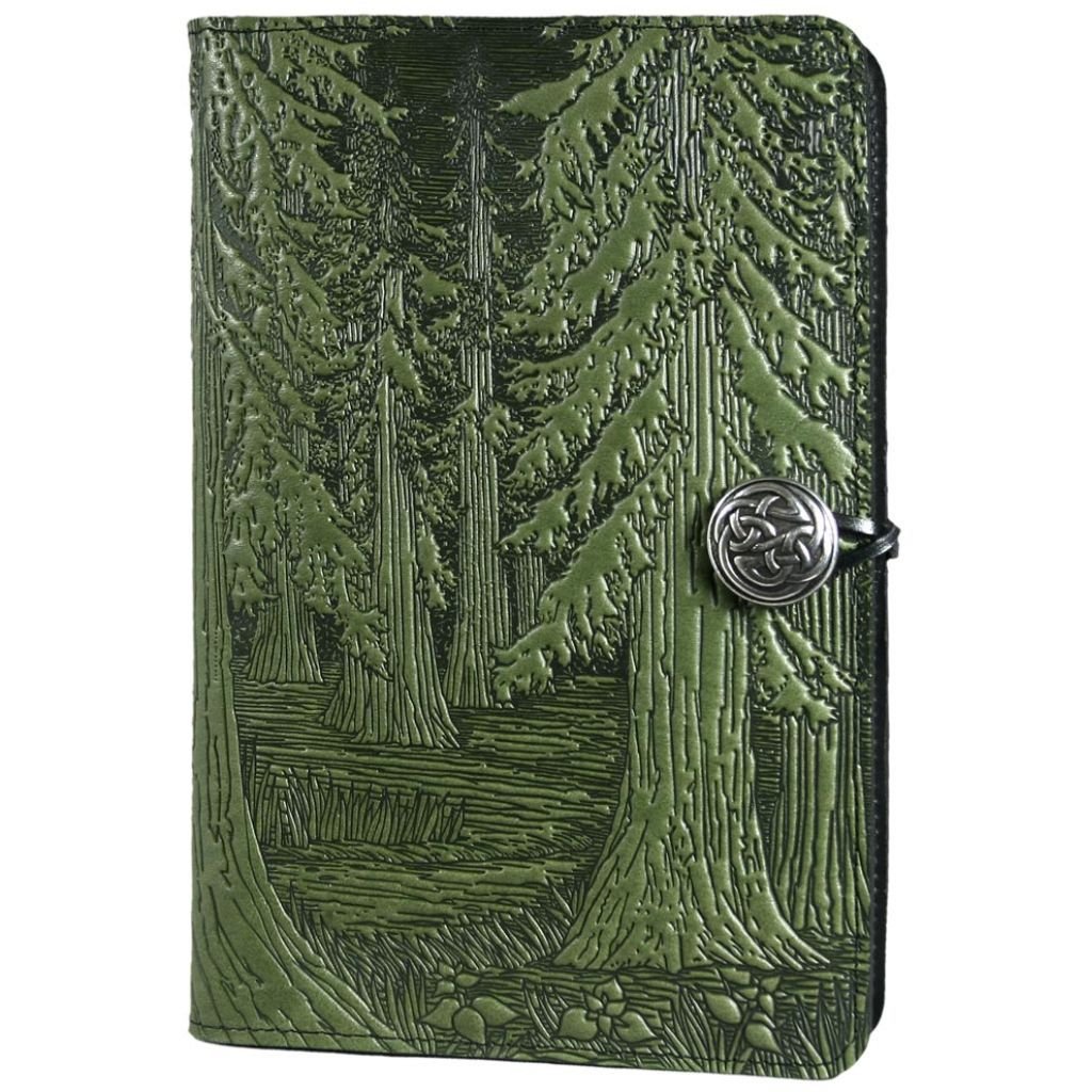 Leather Refillable Journal Notebook, Forest
