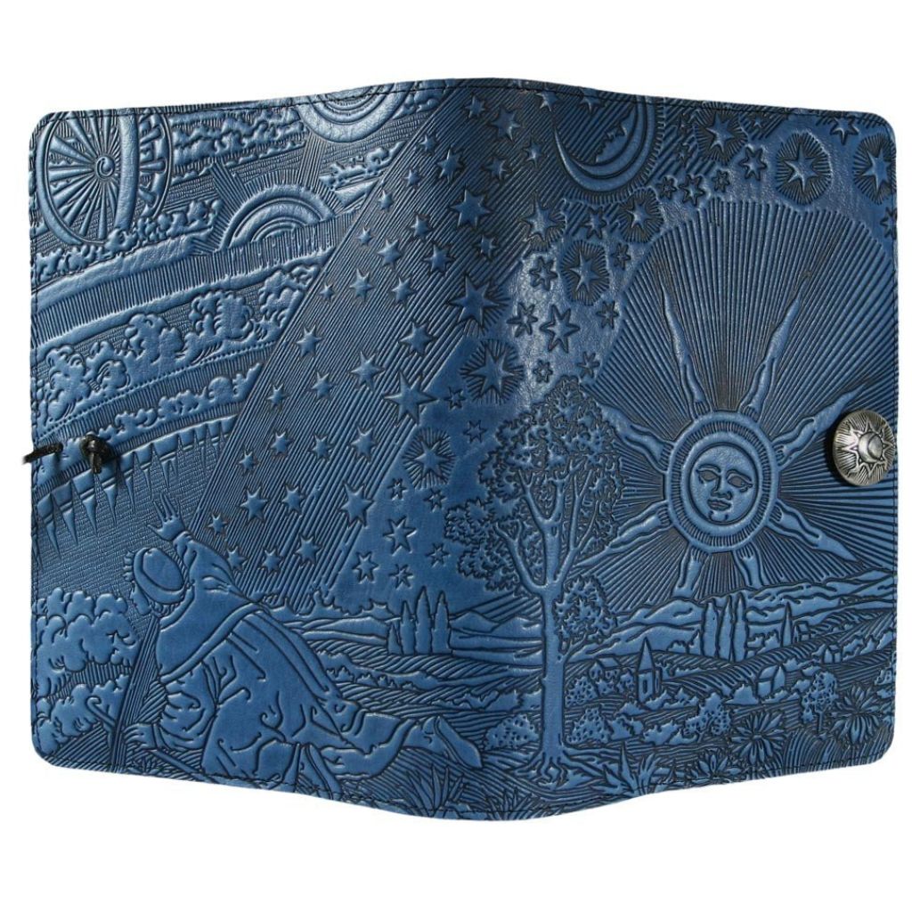 Leather Refillable Journal Notebook, Roof of Heaven