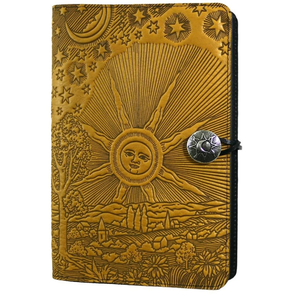 Leather Refillable Journal Notebook, Roof of Heaven