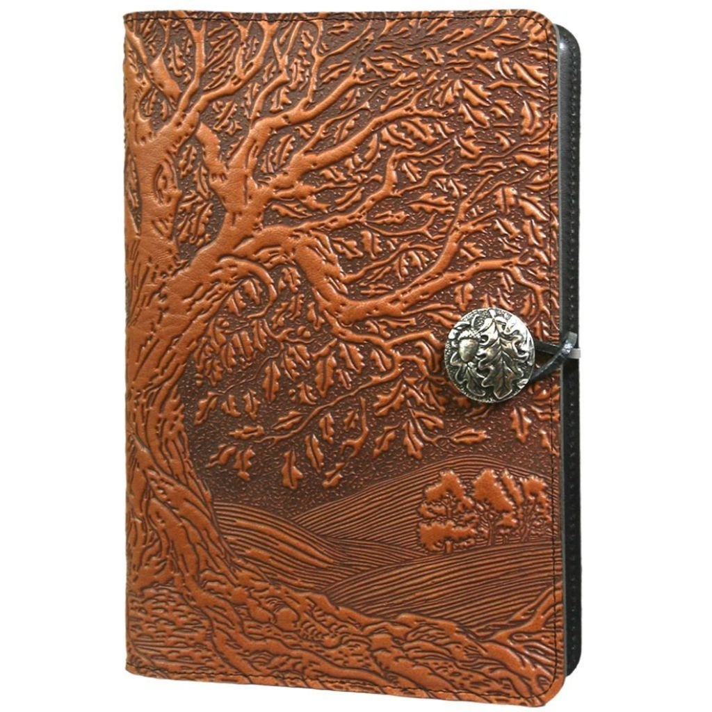 Leather Refillable Journal Notebook, Tree of Life