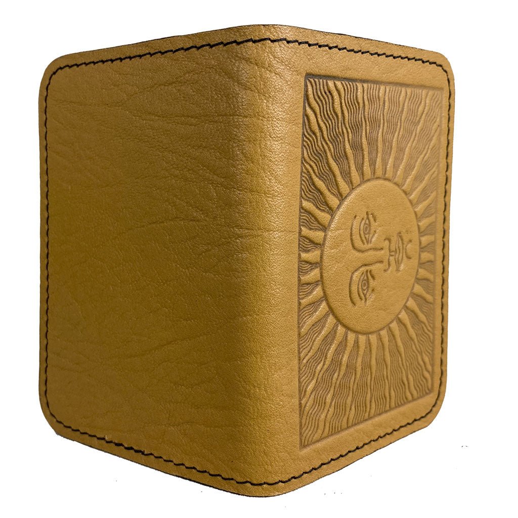 Sun Mini Wallet, Marigold - Open