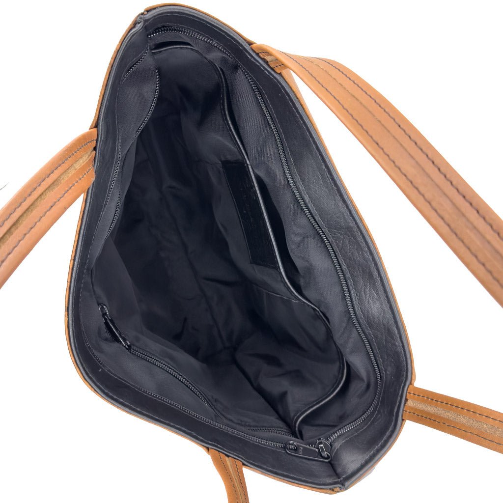 Leather Handbag, The Classic Tote, Interior