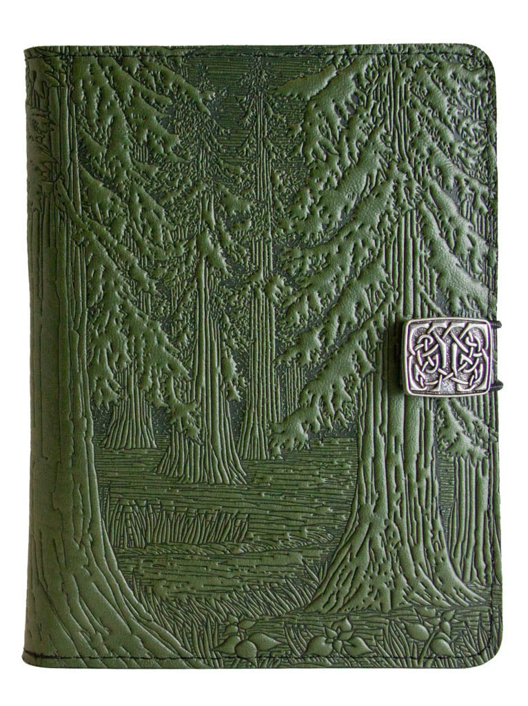 Genuine leather cover, case for Kindle e-Readers, Forest, Fern