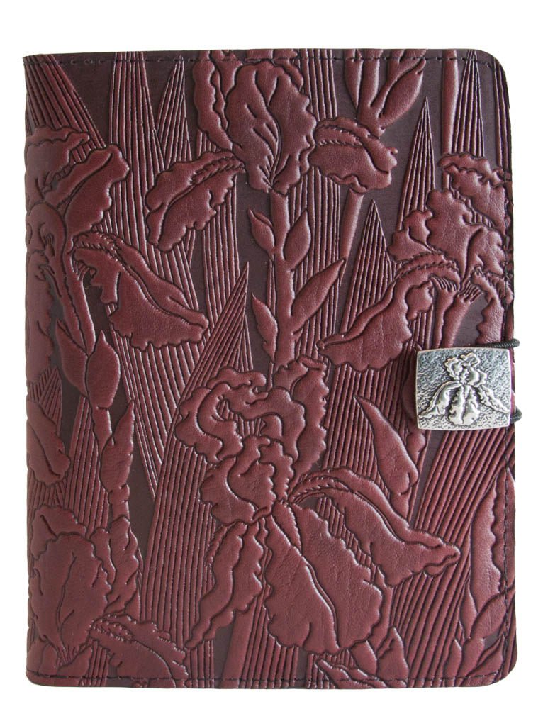 Genuine leather cover, case for Kindle e-Readers, Iris, Wine