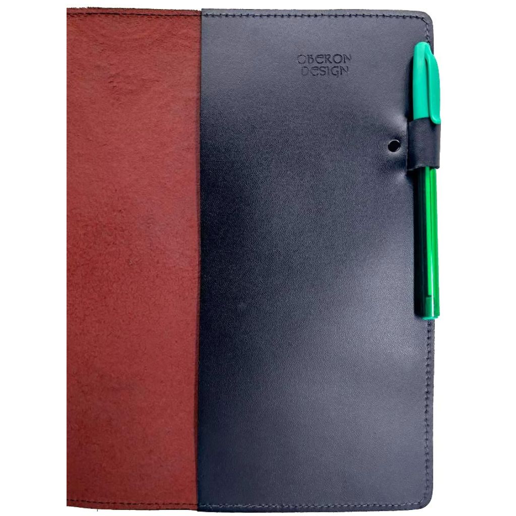 Wild Rose Composition Notebook Cover - Pen Loop Red