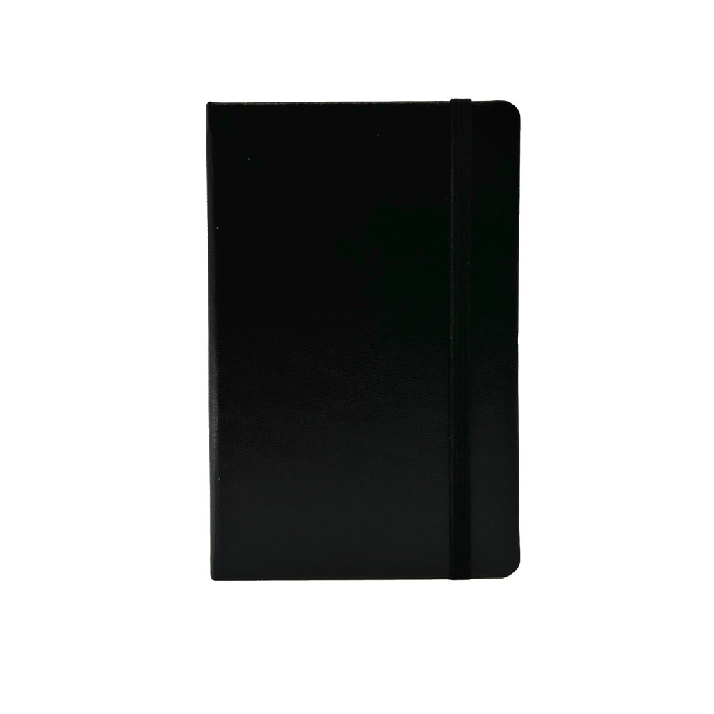 Moleskine Brand Lined Filler, Black for Oberon Design Large Leather Notebooks