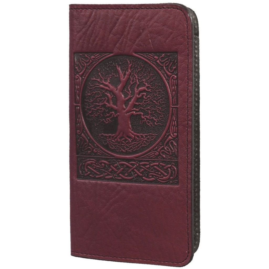 World Tree Checkbook Cover, Wine