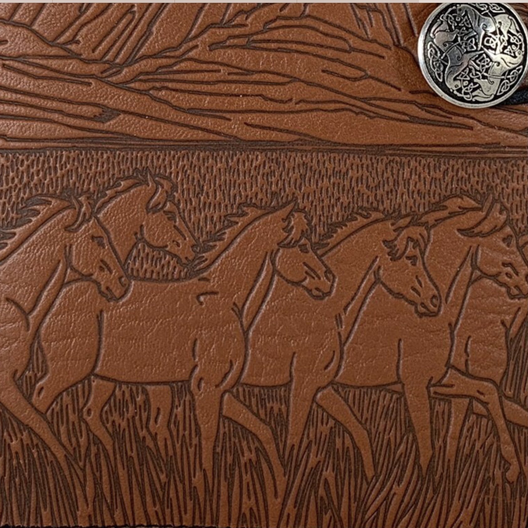 Oberon Design Hand-Crafted Products with Horse Images.