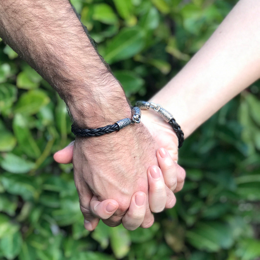 Braided Leather Bracelets