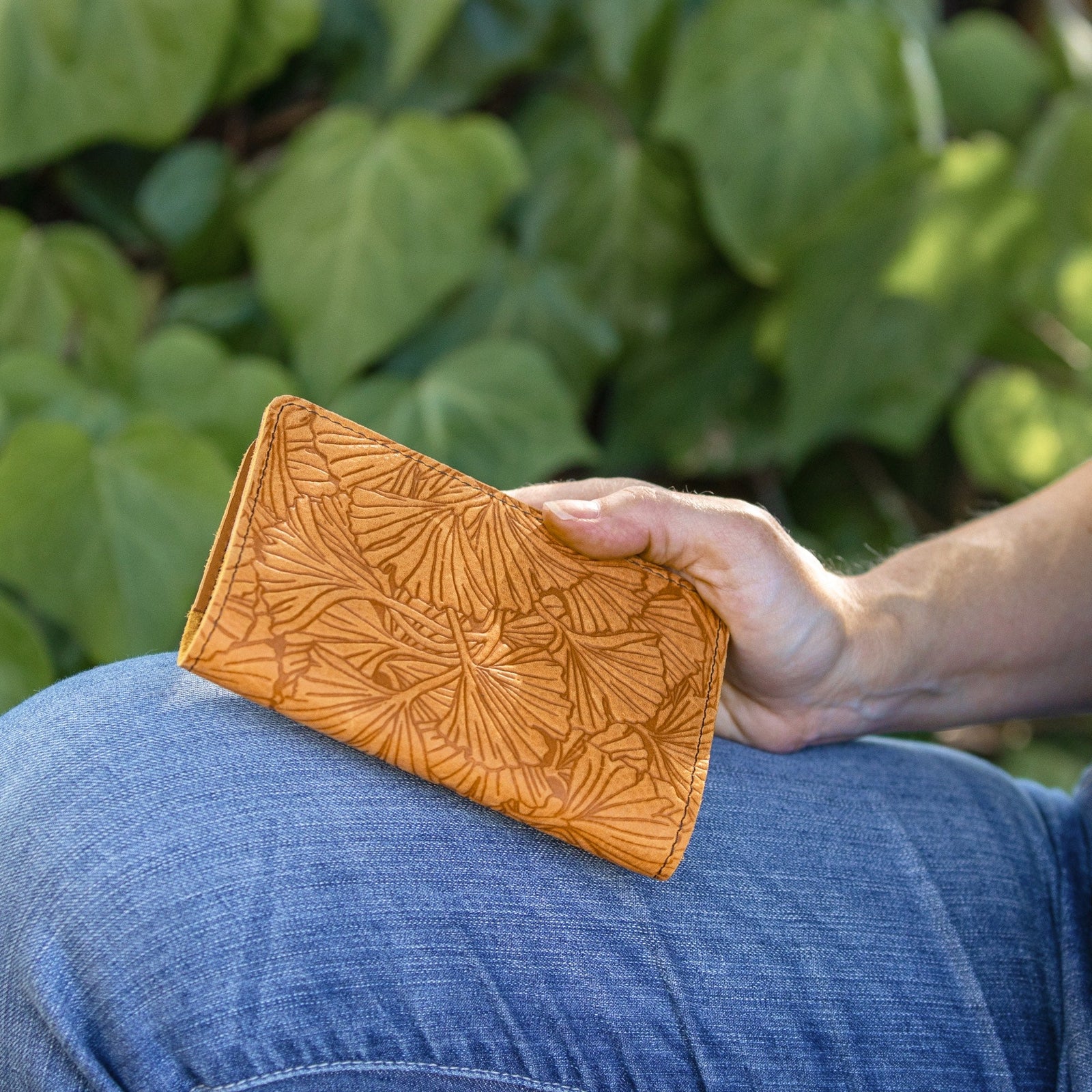 Oberon Design Hand-Crafted Refillable Leather Pocket Notebook Covers, Made in the USA
