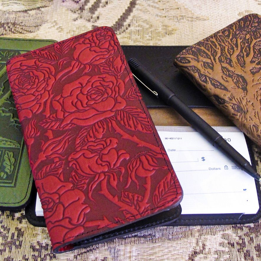 Leather Checkbook Covers