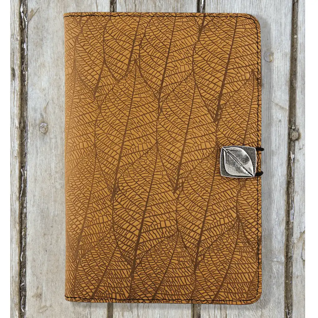 Fallen Leaves in Marigold by Oberon Design