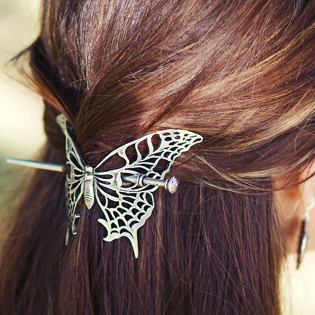 Hair Stick, Hair Slide, Butterfly