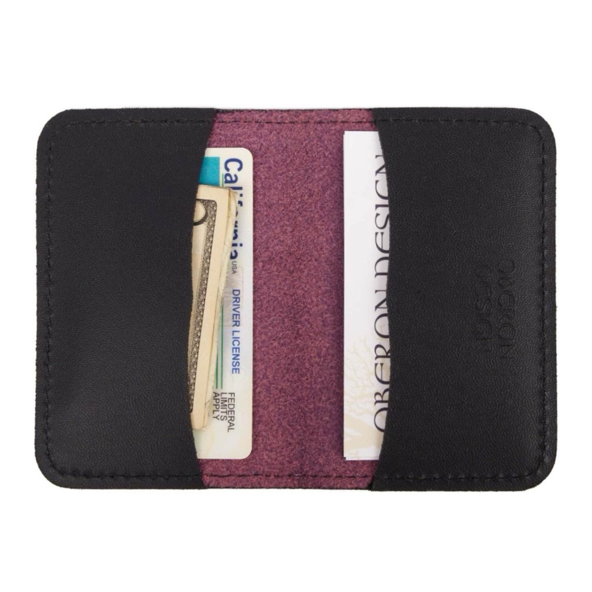 Oberon Design Leather Business Card Holder, Mini Wallet, Paisley Teal Oberon Design Leather Business Card Holder, Mini Wallet, Paisley Teal