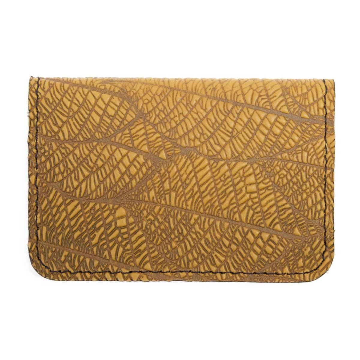 Fallen Leaves Mini Wallet, Red