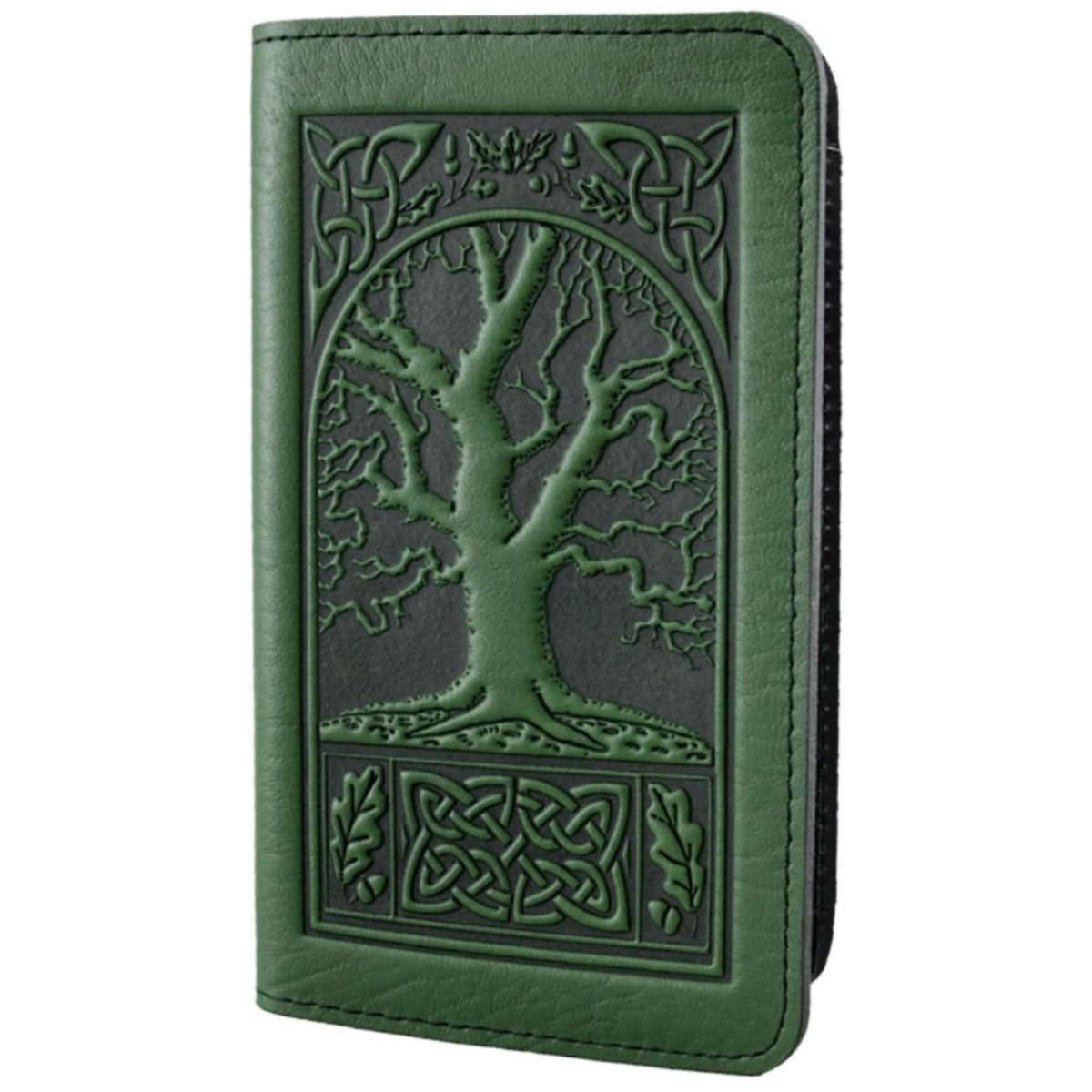 HAPPY EXTRA, Checkbook Cover, Celtic Oak