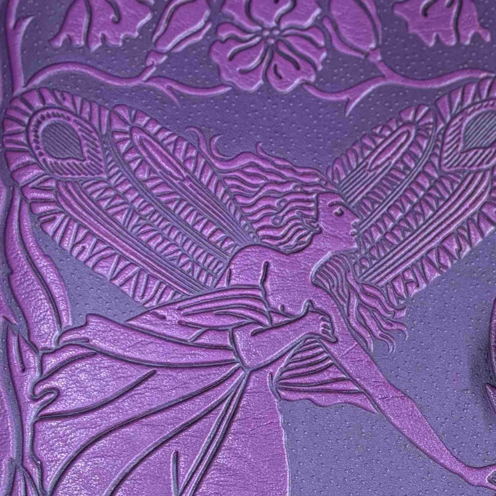 Oberon Design Flower Fairy on Orchid Leather