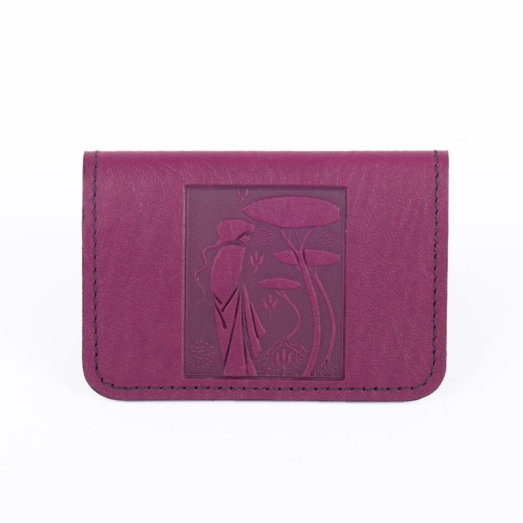 Guinevere Card Holder in Teal