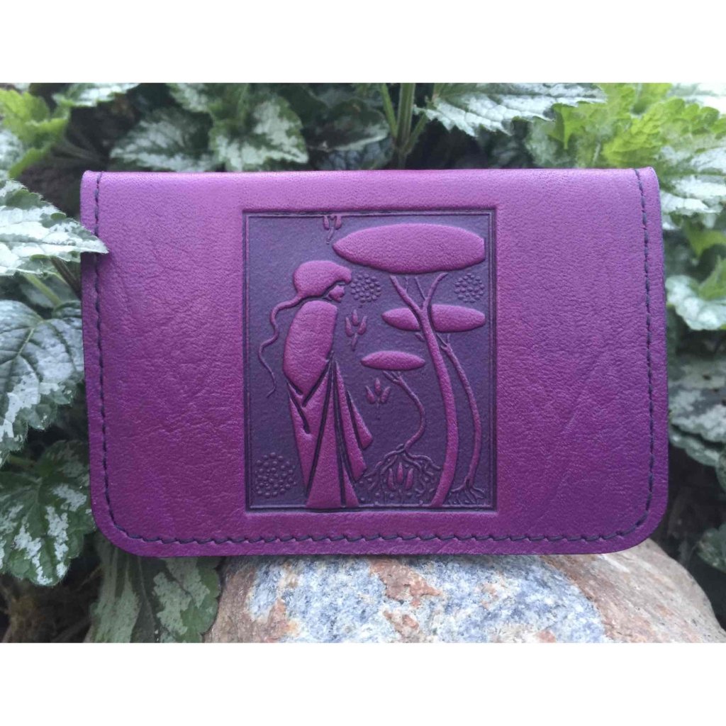 Guinevere embossed Card Holder in the wild