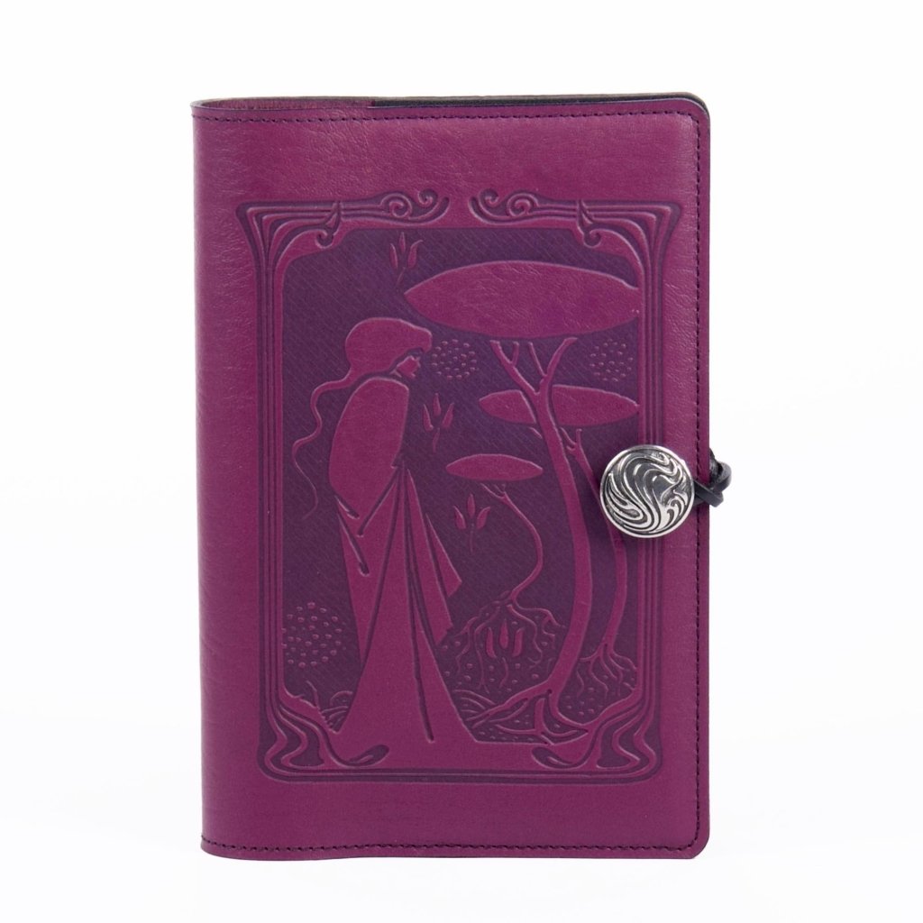 Guinevere large journal in orchid  front view