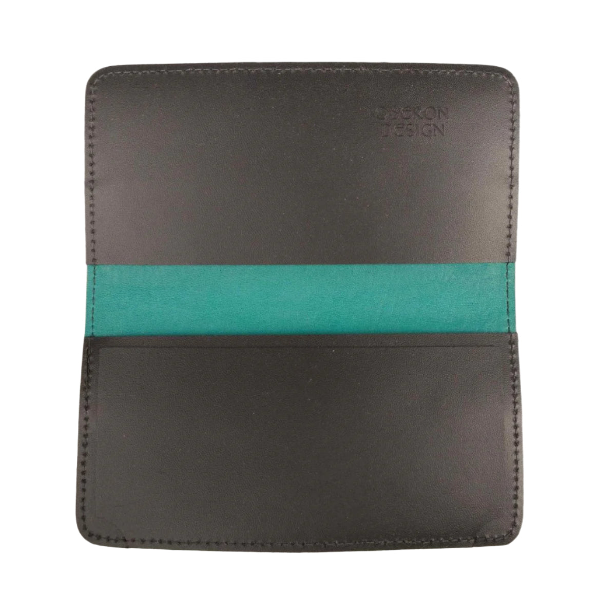 Hummingbirds checkbook cover second open interior