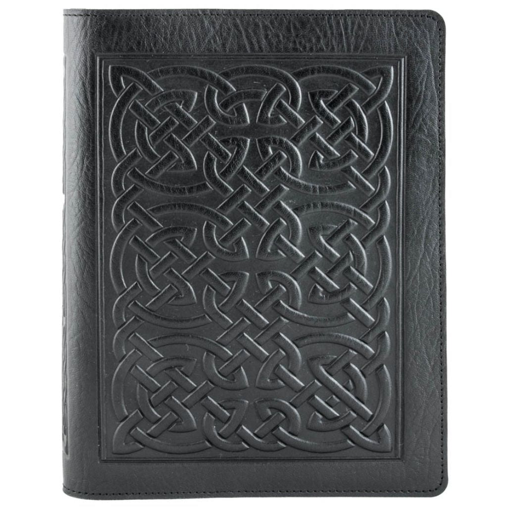 Bold Celtic Composition Notebook Cover, Black