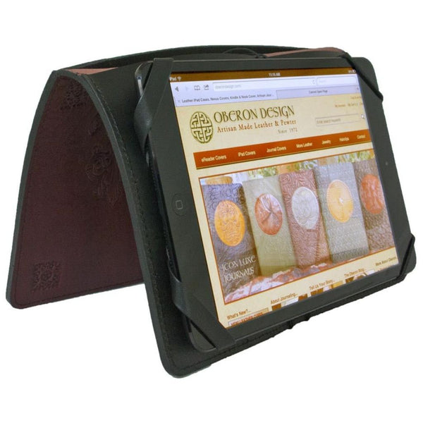 Oberon Design Leather iPad Mini Cover, Case, High Sierra