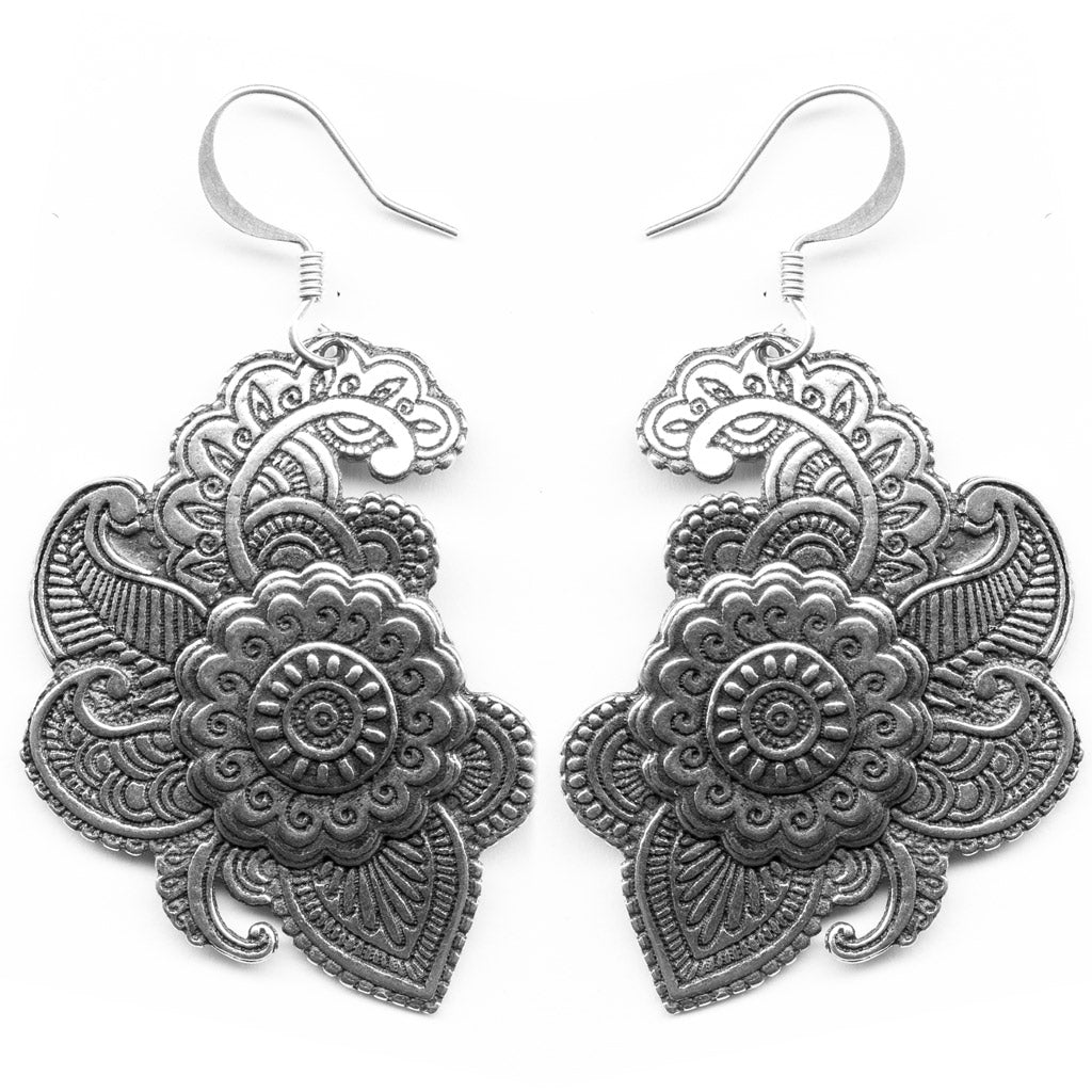 Oberon Design Britannia Metal Jewelry, Earrings, Carmen