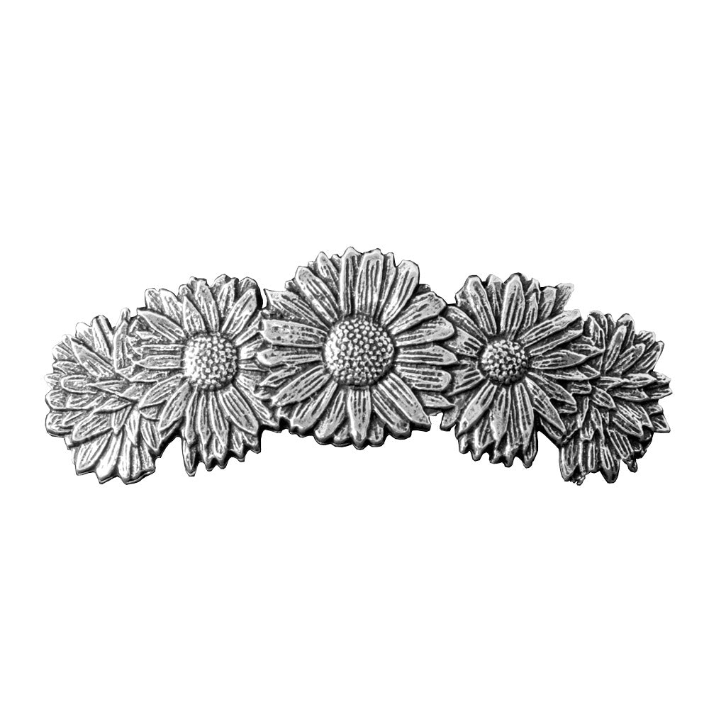 Oberon Design Hair Clip, Barrette, Hair Accessory, Daisy, 80mm