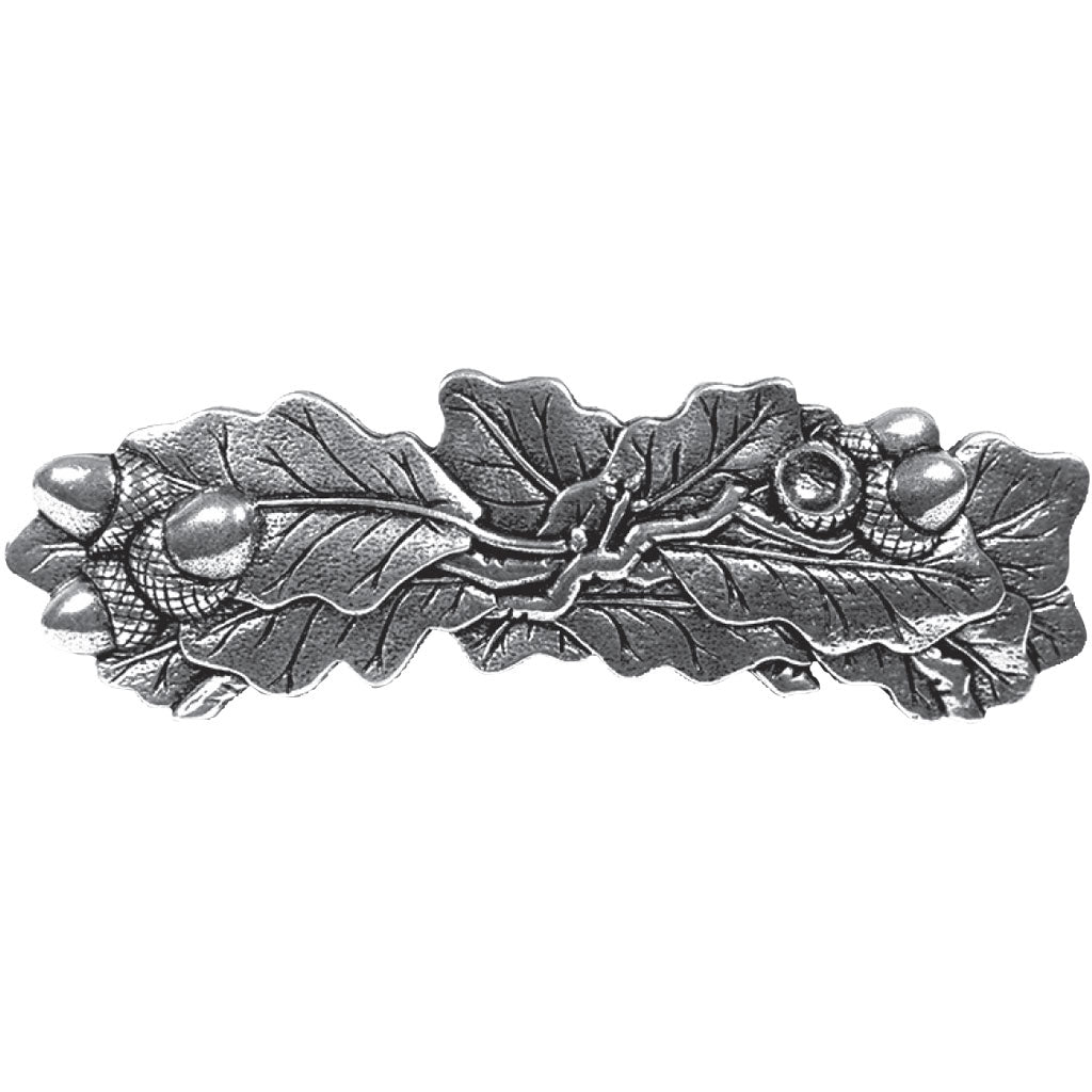 Oberon Design Hair Clip, Barrette, Hair Accessory, Oak Leaf, 80mm