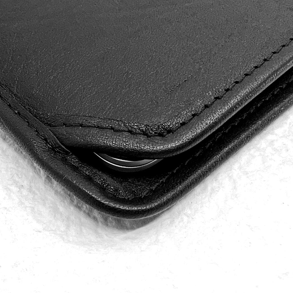 Genuine Leather Laptop, Tablet, MacBook sleeve. Hand Made in the USA., Detail