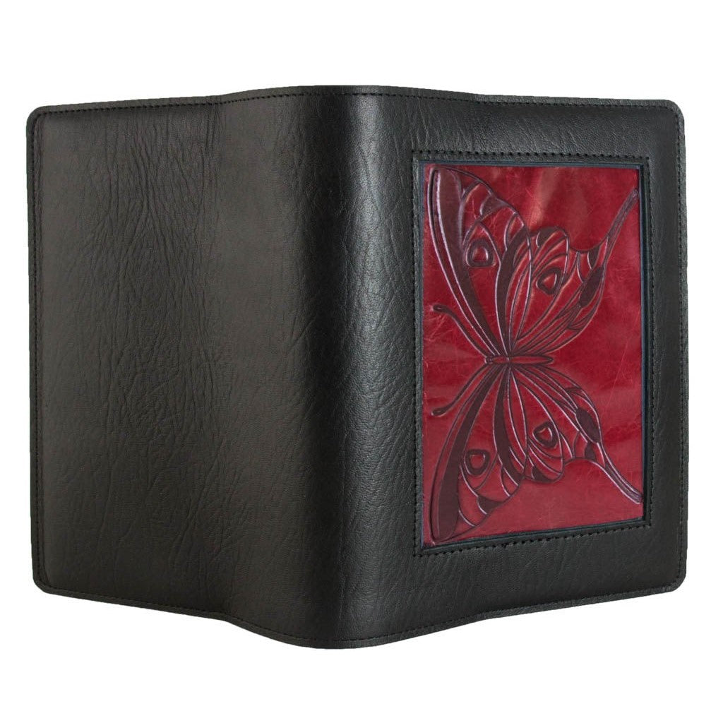 Oberon Design Leather Icon Journal Butterfly Icon