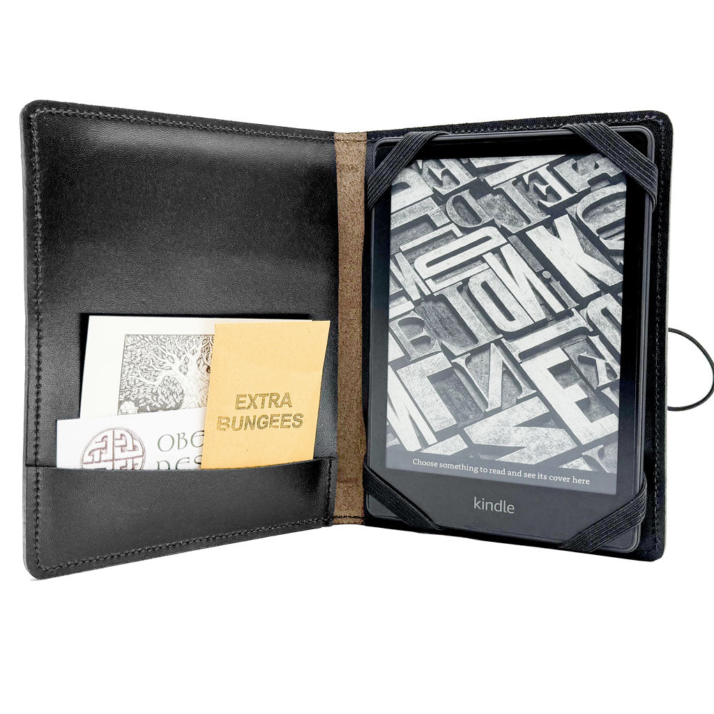 Leather Cover for Kindle e-Readers, Hard Times