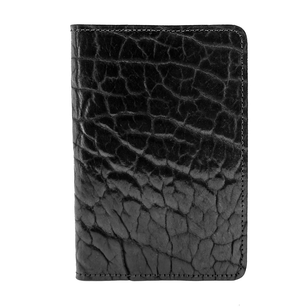 Pocket Notebook Cover, Glazed Shrunk Bison