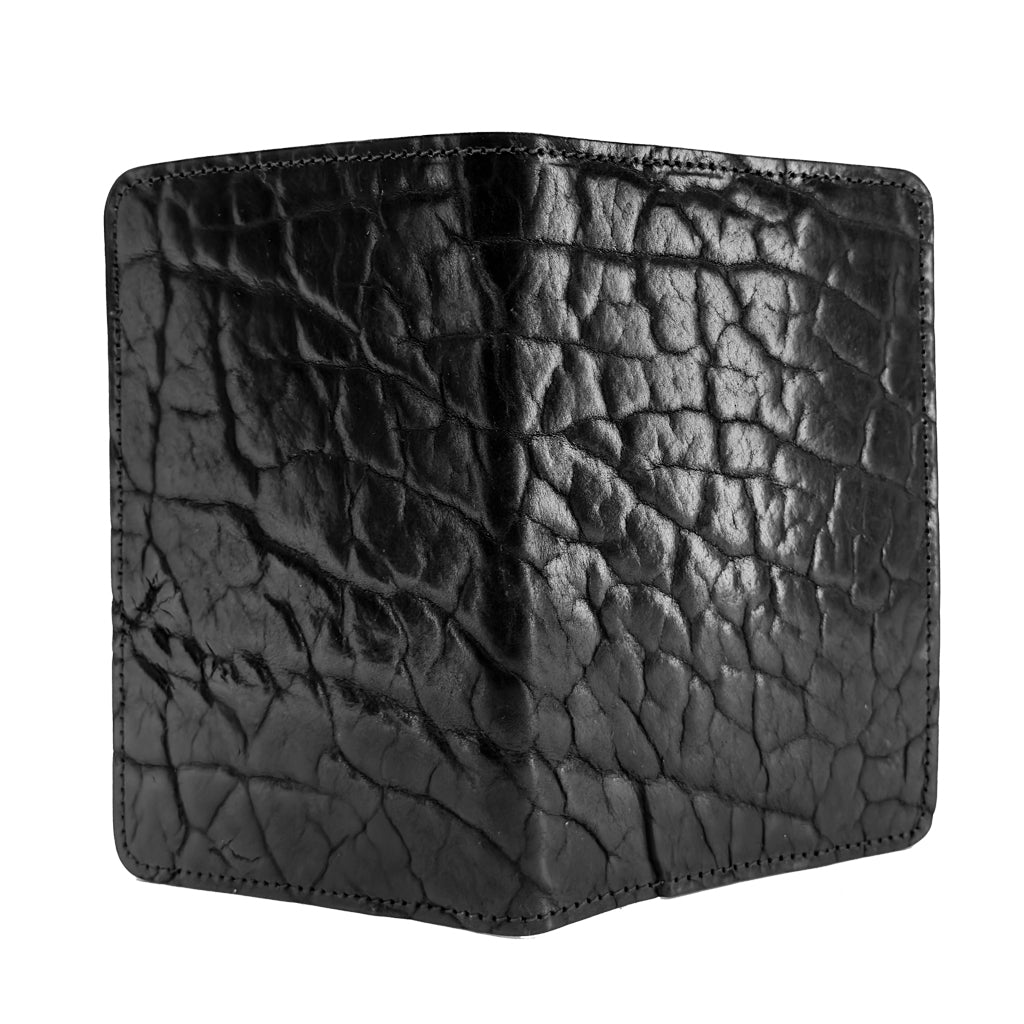 Pocket Notebook Cover, Glazed Shrunk Bison